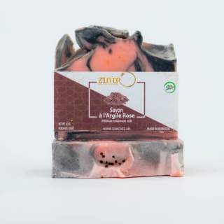 Pink clay soap 120g