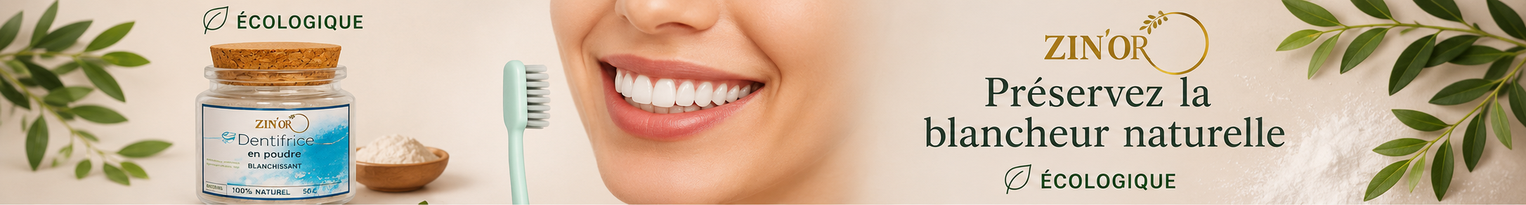 Dentifrice poudre Blanchissant